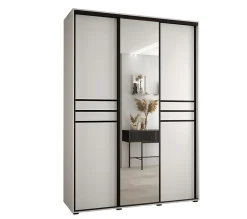 Armoire Davos 11 a portes coulissantes H. 235,2 x L. 180 x P. 45 3 portes
