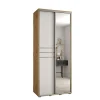 Armoire Davos 11 a portes coulissantes H. 235,2 x L. 110 x P. 60 2 portes