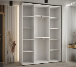 Armoire Davos 3 a portes coulissantes H. 235,2 x L. 180 x P. 45 3 portes