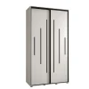 Armoire Davos 12 a portes coulissantes H. 235,2 x L. 140 x P. 60 2 portes