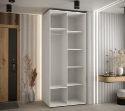 Armoire Davos 12 a portes coulissantes H. 235,2 x L. 140 x P. 60 2 portes