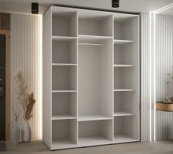 Armoire Davos 5 a portes coulissantes H. 235,2 x L. 170 x P. 60 3 portes