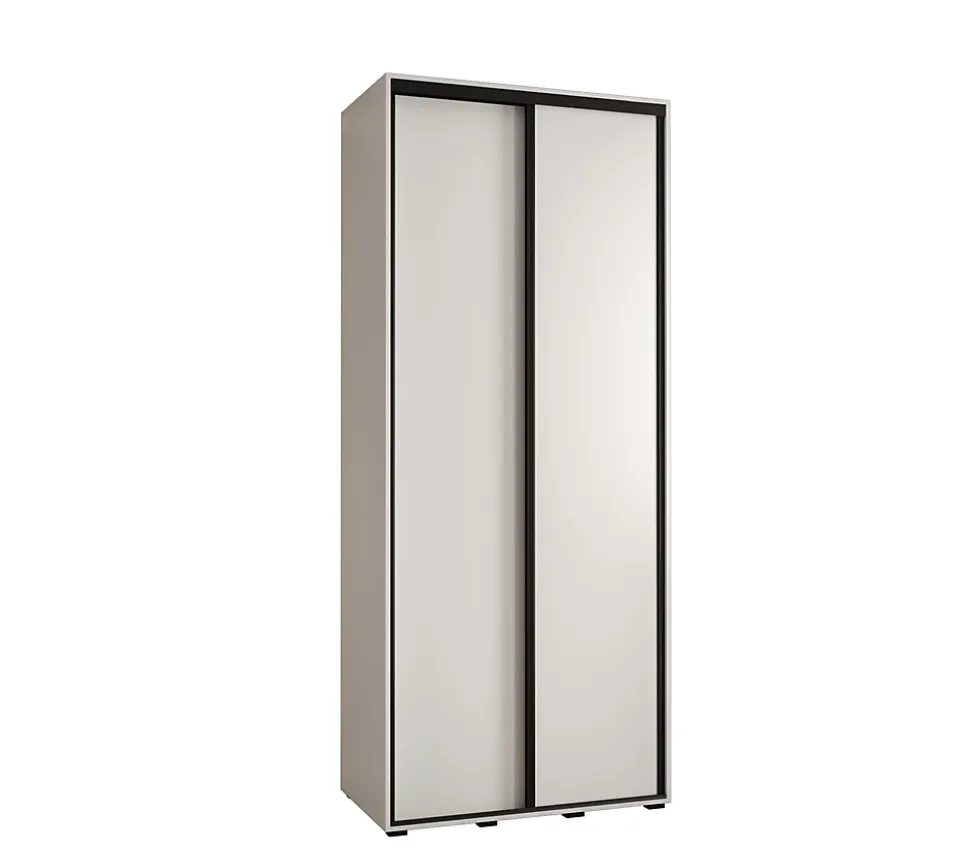 Armoire Davos 1 a portes coulissantes H. 235,2 x L. 120 x P. 60 2 portes