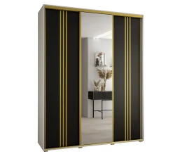 Armoire Davos 7 a portes coulissantes H. 235,2 x L. 200 x P. 60 3 portes