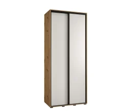 Armoire Davos 1 a portes coulissantes H. 235,2 x L. 100 x P. 60 2 portes