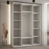 Armoire Davos 5 a portes coulissantes H. 235,2 x L. 180 x P. 60 3 portes