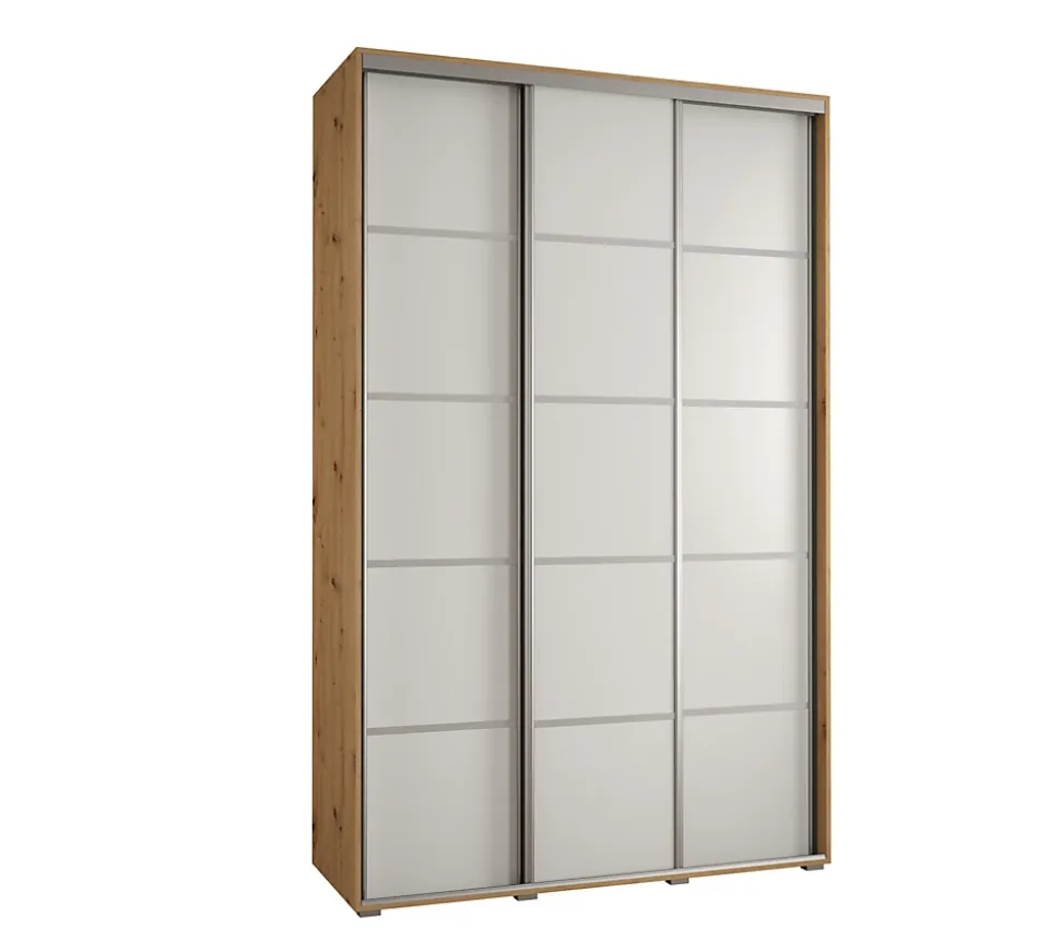Armoire Davos 4 a portes coulissantes H. 235,2 x L. 150 x P. 45 3 portes
