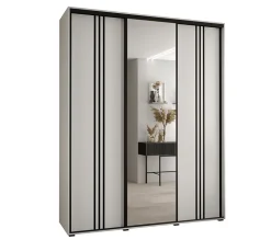 Armoire Davos 7 a portes coulissantes H. 235,2 x L. 190 x P. 60 3 portes