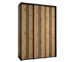 Armoire Davos 6 a portes coulissantes H. 235,2 x L. 180 x P. 60 3 portes