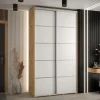 Armoire Davos 4 a portes coulissantes H. 235,2 x L. 130 x P. 60 2 portes