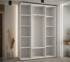 Armoire Davos 10 a portes coulissantes H. 235,2 x L. 180 x P. 45 3 portes