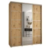 Armoire Davos 5 a portes coulissantes H. 235,2 x L. 200 x P. 60 3 portes