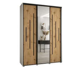 Armoire Davos 13 a portes coulissantes H. 235,2 x L. 180 x P. 60 3 portes