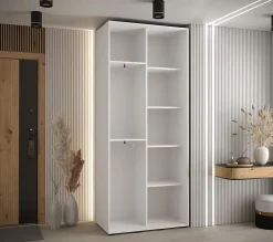 Armoire Davos 2 a portes coulissantes H. 235,2 x L. 110 x P. 45 2 portes
