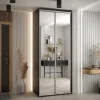Armoire Davos 2 a portes coulissantes H. 235,2 x L. 110 x P. 45 2 portes