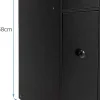 Armoire de Rangement au Sol Multi Couche Armoire de Finition dans la Salle de Bains Casier Armoires de Type de Tiroir
