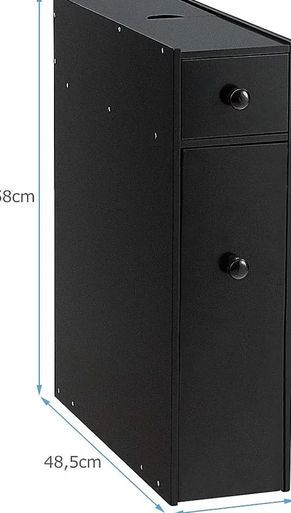 Armoire de Rangement au Sol Multi Couche Armoire de Finition dans la Salle de Bains Casier Armoires de Type de Tiroir