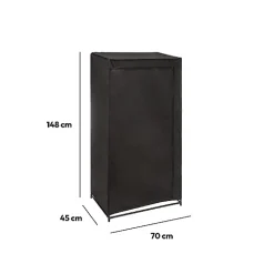 Armoire de rangement dressing 1 porte