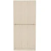 Armoire de rangement,70x40x170cm,bois, double porte avec compartiment