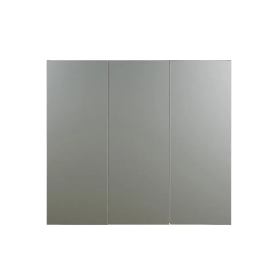 Armoire de toilette 3 portes miroir L90 cm - PUREBLISS