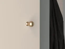 Armoire d'entrée 55 cm Beige CALETTO