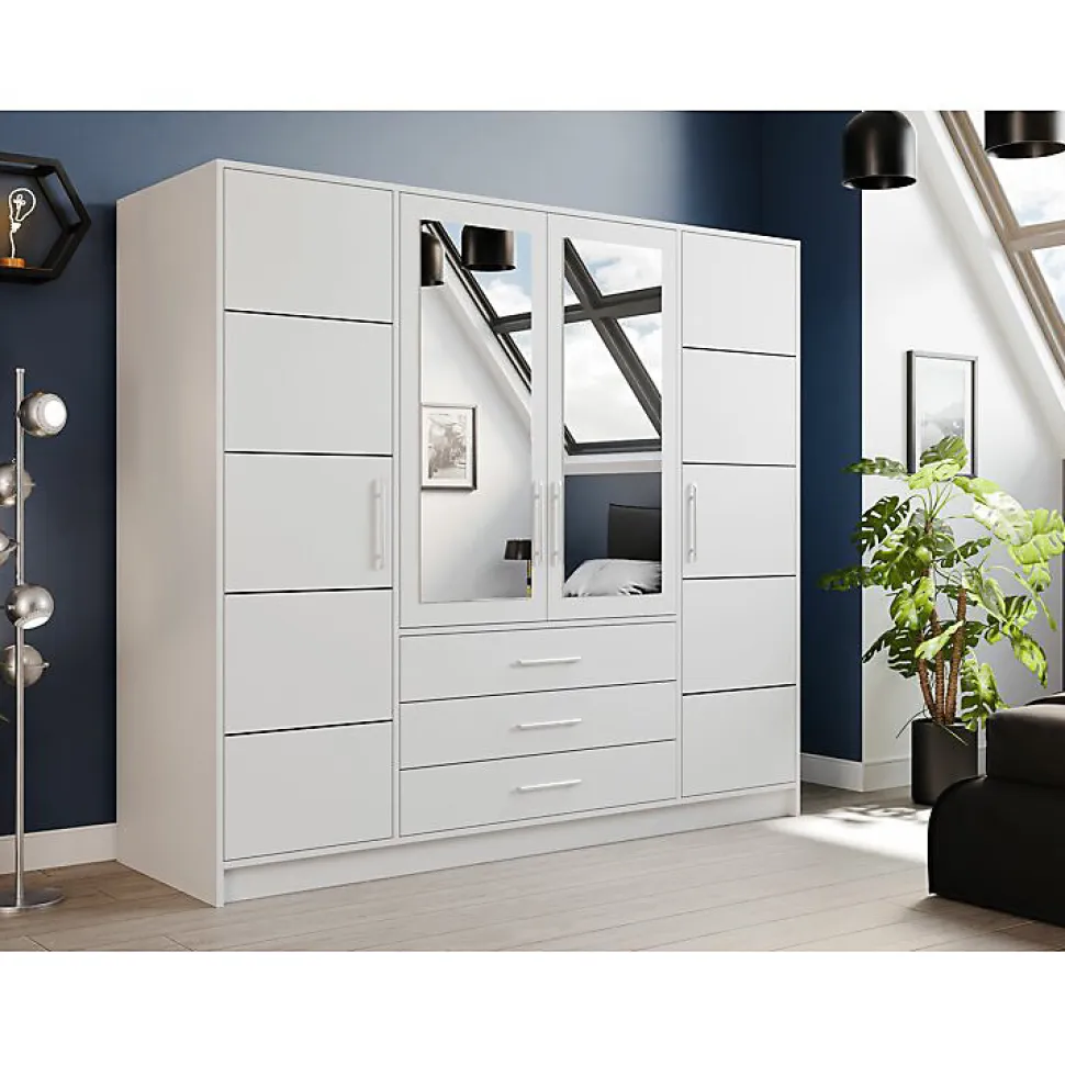 Armoire Dortivu 154, 200x196x58cm