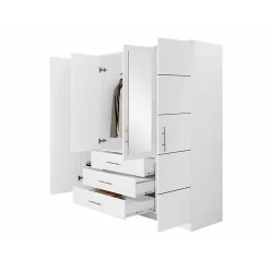 Armoire Dortivu 154, 200x196x58cm