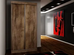 Armoire Dover 104, Nombre d'étagères: 5, 200x100x62cm