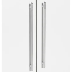 Armoire dressing 207 cm 4 portes blanc décor chêne clair - FARO