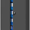 Armoire en métal verrouillable JAN H 1150 x 1850 x 400 mm anthracite