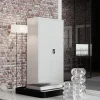 Armoire en métal verrouillable JAN, 900 x 1850 x 400 mm, gris