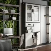 Armoire en métal verrouillable Jan Nowak 185x90x45 cm anthracite