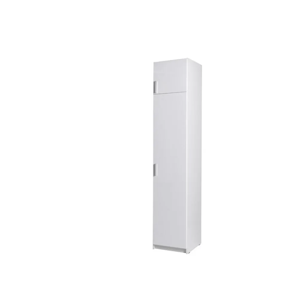 Armoire FLEX 1 porte Penderie et étagère Design moderne