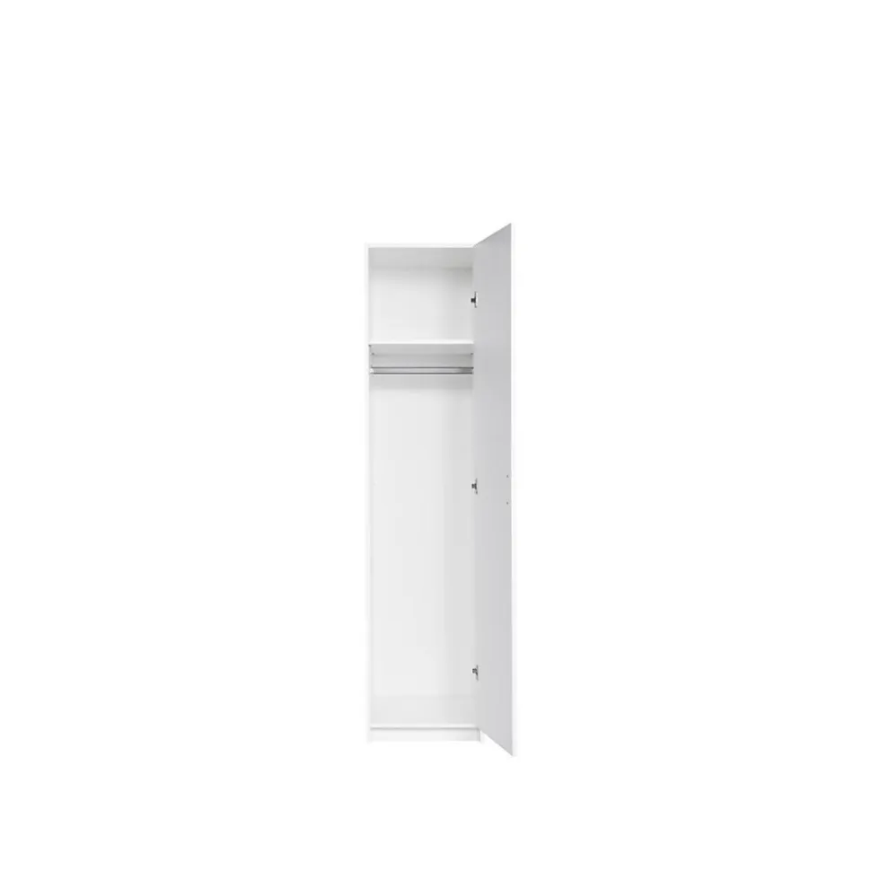 Armoire FLEX 1 porte Penderie et étagère Design moderne