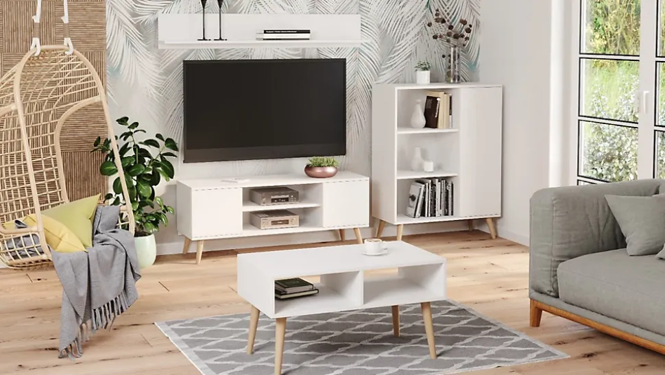 Armoire Fondi blanche, Scandinave