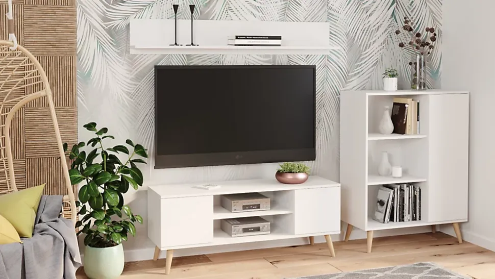 Armoire Fondi blanche, Scandinave