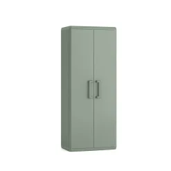 Armoire haute Keter Quadra vert L.68 x H.166 x P.39 cm