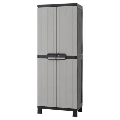 Armoire haute plastique 4 tablettes Links L.65 x H.173 x P.37 cm