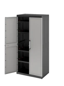 Armoire haute XL Links 4 tablettes L.89 x H.182 x P.54 cm