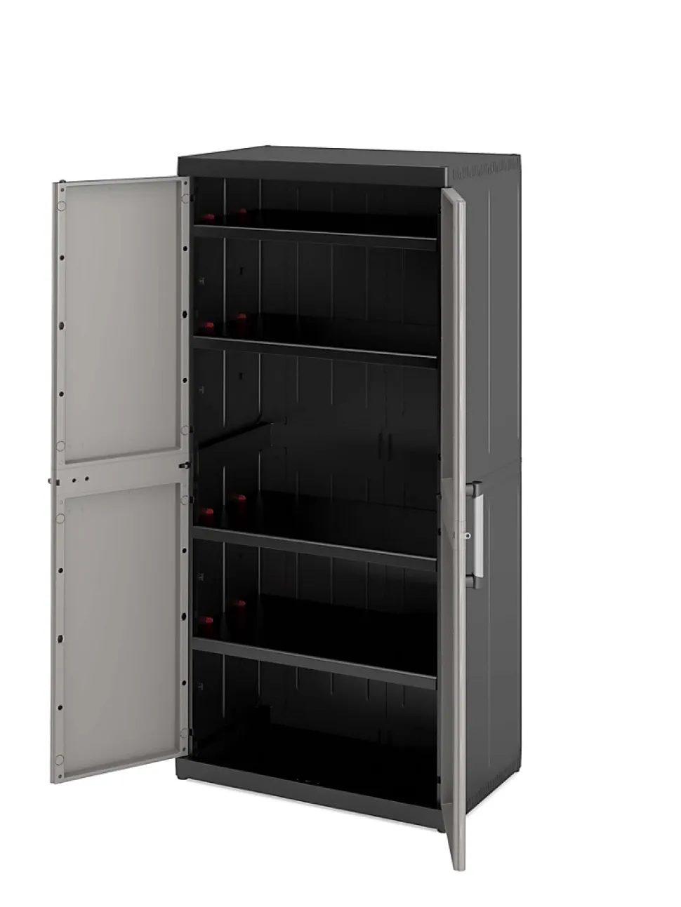 Armoire haute XL Links 4 tablettes L.89 x H.182 x P.54 cm