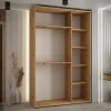 Armoire Lanko 1 a portes coulissantes H. 235,2 x L. 150 x P. 45 3 portes