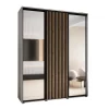 Armoire Lanko 2 a portes coulissantes H. 235,2 x L. 200 x P. 60 3 portes