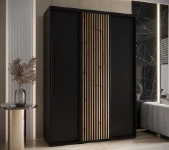 Armoire Lanko 1 a portes coulissantes H. 235,2 x L. 170 x P. 60 3 portes