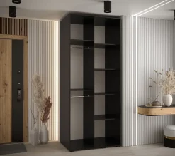 Armoire Lanko 1 a portes coulissantes H. 235,2 x L. 100 x P. 60 2 portes