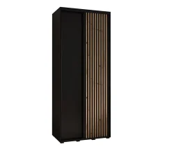 Armoire Lanko 1 a portes coulissantes H. 235,2 x L. 100 x P. 60 2 portes