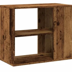 Armoire latérale vieux bois 60x30x50 cm bois d'ingénierie vidaXL
