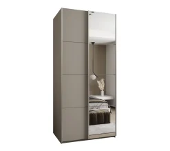 Armoire Lux 3 à portes battantes H. 245,5 x L. 100 x P. 64, 2 portes