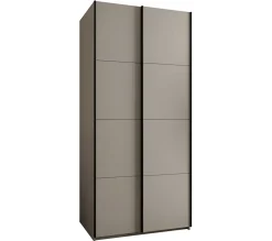 Armoire Lux 1 à portes battantes H. 245,5 x L. 100 x P. 64, 2 portes