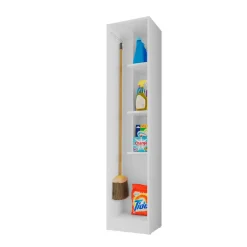 Armoire Maison 1 Porte - Venprodin - 170X35X32 Blanc