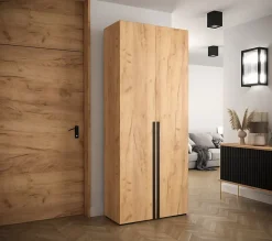 Armoire Manhattan a portes battantes H. 236,7 x L. 100 x P. 47, 2 portes